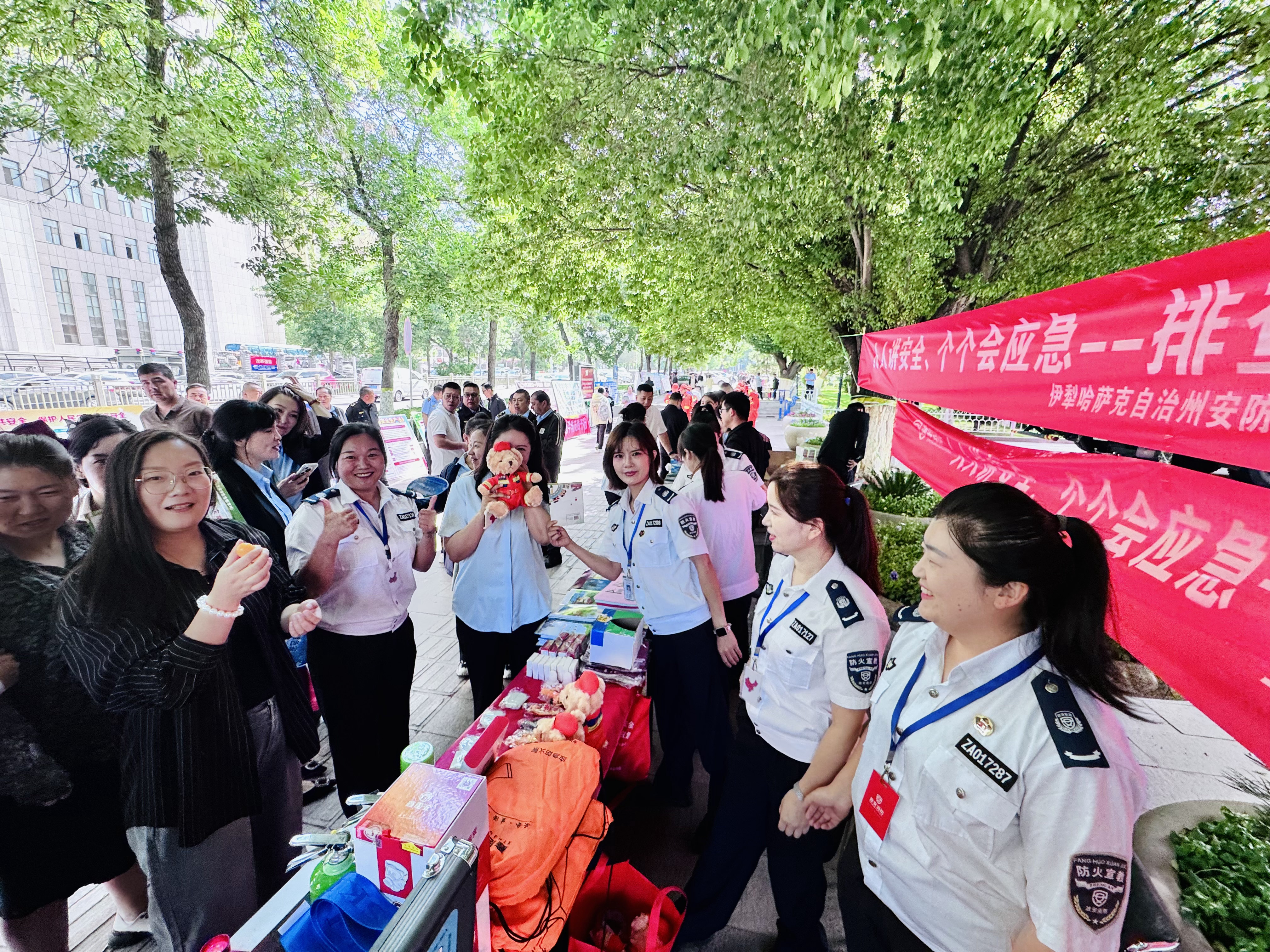 人人講安全、個個會應急丨政安消防“2025年防災減災宣傳活動”精彩瞬間